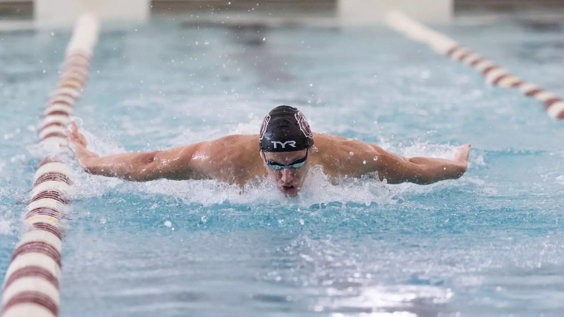 Simeon Sabev swimming butterfly